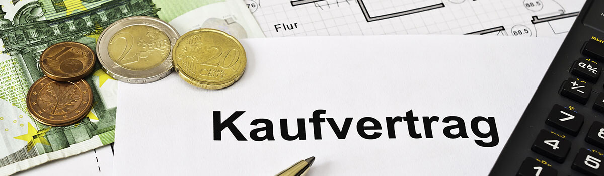 Kaufvertrag Banner